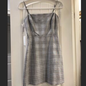 Aritzia Wilfred Plaid Mini Dress - 2